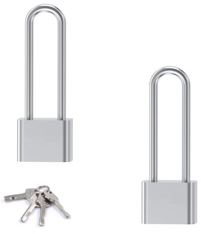 2 serrature per rimorchio, diametro 1/4, per rimorchio, accoppiatore per rimorchio, adatto per accoppiatore a scatto in metallo, con chiavi, per rimorchio, barca, camion, rimorchio, camper, auto