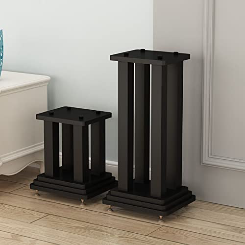 Pieds d'Enceintes Supports d'enceintes robustes, supports d'enceintes pour bibliothèque, pour satellites et petites enceintes de bibliothèque, construction robuste, supporte 132 lb/60 kg (taille : 73