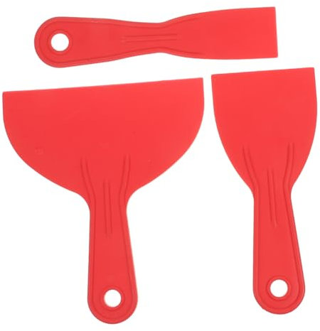 Housoutil 3piezas Raspador De Multifunción Espátula Raspadora Herramienta De Empapelar Raspadores De Masilla Raspador De Acabado