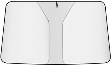 ZDDYUU Parasol Coche Delantero para LYNK&co 02 2018-2022, Parasol Auto Parabrisas Protección Rayos UV Proteger Accesorios Interior Plegable,Silver