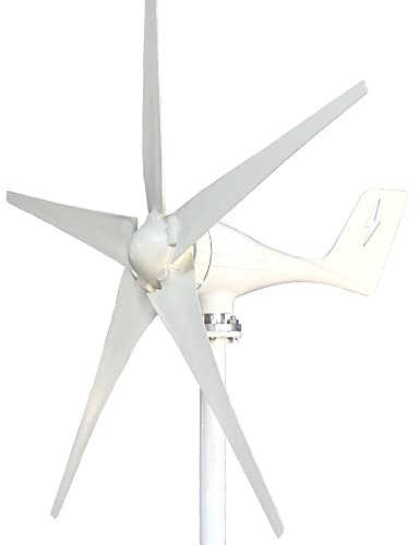 Aerogenerador Eolico Molino de viento generador de turbina potencia de energía 800W 1000W 12V 24V 48V Kit completo residencial con controlador de carga MPPT for uso doméstico(800W,TURBINE ONLY_24V)