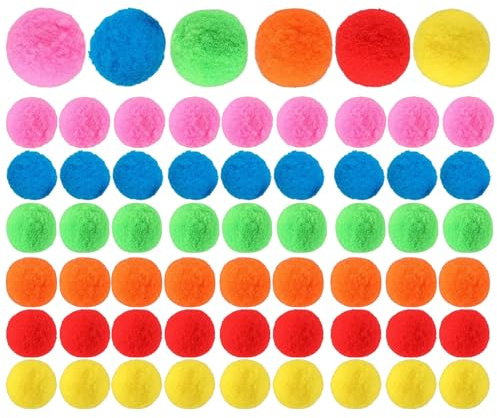CGACCSD Wiederverwendbare Wasserballons für Kinder, 60 Stück, Wasserschwammbälle für Kinder, mehrfarbig, Strandspielzeug für Kinder, Erwachsene, Familie, Outdoor-Spiele, Pool, Hof