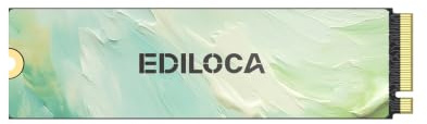 Ediloca EN680E 128 Go SSD PCle 3.0x4, NVMe M.2 2280, Cache SLC, 1130 Mo/s en Lecture, 400 Mo/s en écriture, Disque SSD Interne, Compatible avec Les Ordinateurs de Bureau et Portables