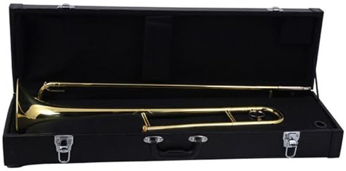 Trombón Profesional Trombón Sib Mayor Transpuesto A Fa Tenor Transposición Principiante Tocando(Gold)