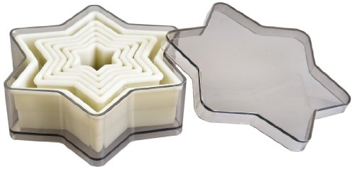 IBILI 784206 - Set 7 cortamasas Estrella Liso