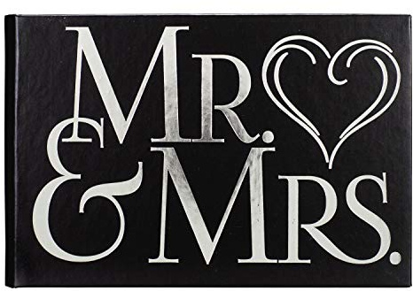 Malden International Designs Hochzeitsfeier Mr & Mrs Brag Book Fotoalbum, 101 x 15 cm, Weiß