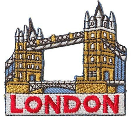 Patch patche écusson Londres Big Ben thermocollant London souvenir Angleterre