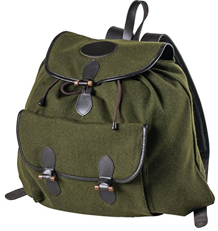 Fritzmann Lautloser Jagdrucksack 55x50cm aus lodenähnlichem Stoff Förster Wandertrucksack Trekking Jäger