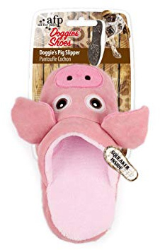 ALL FOR PAWS Doggie's Shoes Kauspielzeug Schwein Slipper 2 kg