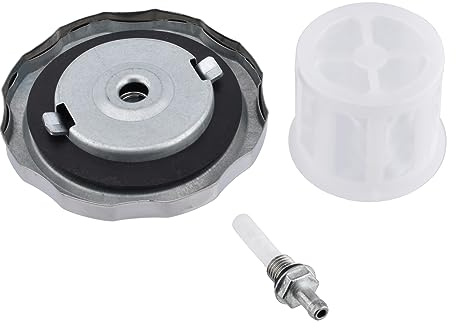 Cancanle Bouchon de Réservoir à Carburant Filtre à Réservoir à Carburant Kit Filtre à Joint pour Honda GX270 GX340 GX390 Moteur de Groupe Électrogène