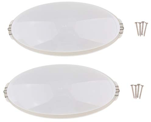 PETSOLA 2pcs Profi Saunalampe Saunaleuchte im Feuchtigem Atmosphäre, Industrie Qualität