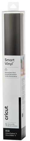 Cricut 2008621 Smart Vinyl Permanent 1 Sheet Black 0.9m (3ft)