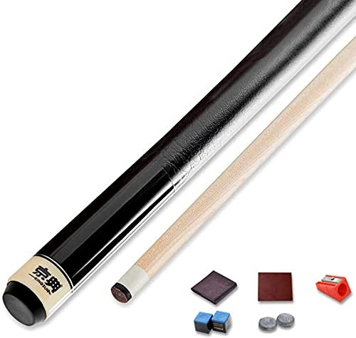 Billard Pool Queues Professionelle Pool-Queue-Stick, 13mm Spitze, 57, Hartholz kanadischer Ahorn Professioneller Billard-Pool-Queue-Stick 18-20 Unzen Pool-Stick GCSQF210830(Color:B;Size:145cm/57in)