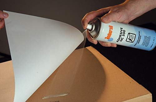 ADHESIVO NO CLORADO EN SPRAY Pegamento IDEAL para AUTOMOCIÓN (1 BOTE, SPRAY AMBERSIL/500 ML) (3)