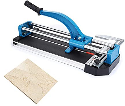 Tagliapiastrelle Manuale 600mm/ 800mm/ 1000mm Con Rotella in Lega Tungsteno Tagliapiastrelle a Doppia Pista Adatto Per Piastrelle Per Pavimenti Ordinarie Piastrelle Lucide, Ecc.,600mm