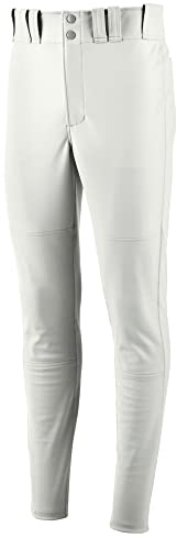 Mizuno Men's Premier Pro Tapered Baseball Pant, White, Medium
