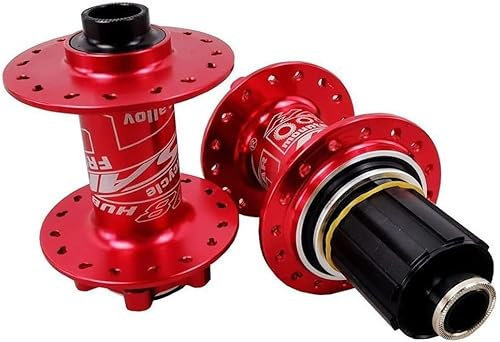 BUNIQ Fahrrad Eimer Achse Nabe 32 Loch Scheibenbremse Nabe Vorne Und Hinten Thru Nabe 100/142mm Fahrrad Lager hub Kit
