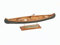 Artesanía Latina - Holzmodellschiff – Amerikanisches Kanu, The Indian Girl Canoe - Modell 19000, Maßtab 1:16 - Modelle zu Bauen - Anfängerlevel