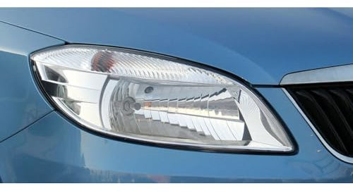 UPIKIT kompatibel mit Auto Scheinwerfer Streuscheiben Frontscheinwerfer Streuscheibe für Skoda Fabia 2012 2013 2014,Right