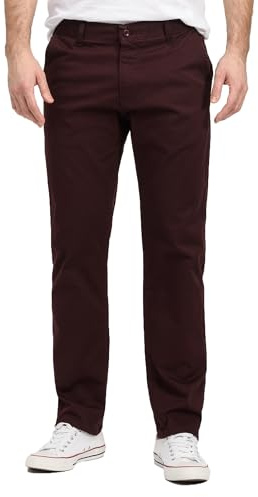 Rock Creek herrbyxor chinos RC-2440, Vinröd, 40W / 30L