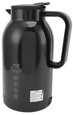 Kettle, Electric Water Heater for Coffee and Tea, Portable Stainless Steel Electric Kettle, 1300ML Black