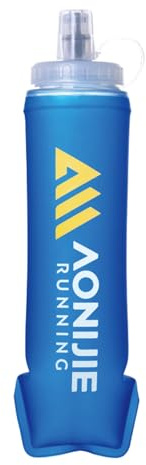 TRIWONDER Gourde Souple Pliable Flasque Running Bouteille d'eau Souple Poche Hydratation pour Sport Utilisation en Extérieur (500 ml - 1 Pièce)