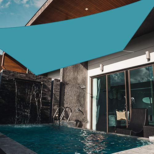 Waterproof Shade Sail for Outdoor Garden Patio 2m x 4m Rectangle Sun Shade Canopy with Free Rope UV Block for Backyard Activities