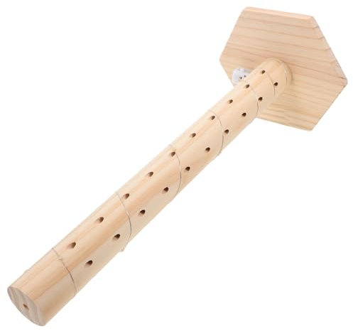 Ciieeo Decorative Lollipop Stand Wooden Cake Pop Display Rack For Weddings Showers And Party Favors