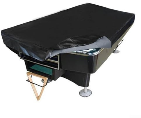 Billiard Pool Table Cover, 8Ft Pool Table Dust Cover, Anti-UV Tear Resistant Windproof Water Resistant, For Most 8Ft Billiard Tables