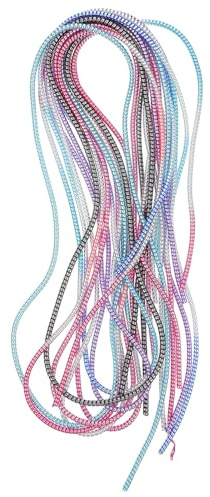 KHBUAB 8 Pcs Cable Sleeve Organizer for Data and Network Cables 1.4m Pvc Cord Management Tube with Flexible Protective Cover for Tv Entertainment Centre