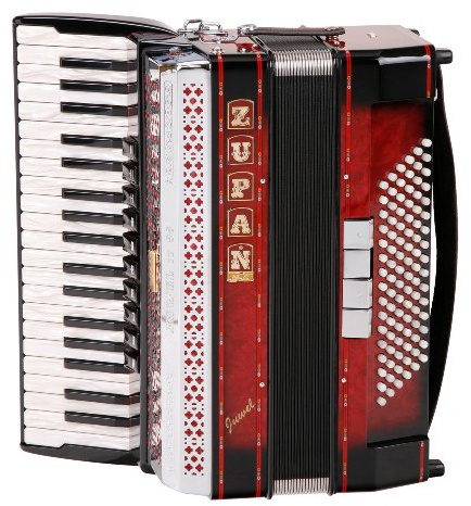 Zupan Juwel IV 96 M Akkordeon Shadow Red