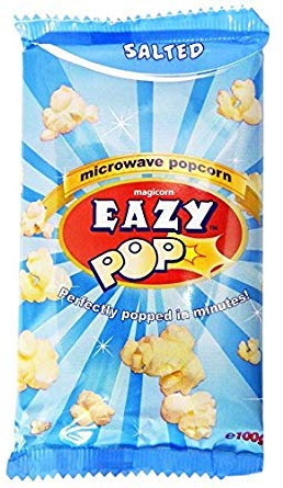 Eazy Pop - Gesalzenes Popcorn - 3 x 100 g