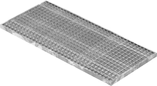 Fenau – 490 x 1090 x 30 mm – galler, MW: 30/30 mm, galvaniserad, rost för tång: 500 x 1100 x 33 mm, standardgaller för ljusschakt