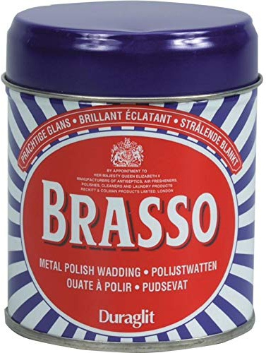 Brasso Polish Duraglit - Ovatta non profumata, 75 g