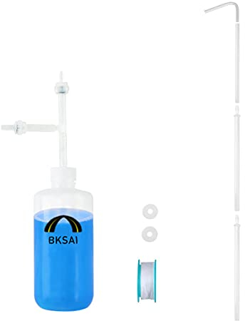 BKSAI Annaffiatoio per piante da interni, 66 cm, con collo lungo, per piante sospese, piccolo annaffiatoio da giardino, bottiglia per piante grasse, fiori, fioriera sospesa