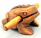 Klangfrosch Größe XS Handarbeit aus Chamcha Holz