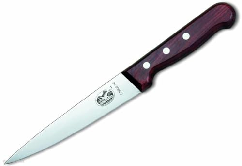 Victorinox Rosewood Stechmesser, mit Holzgriff, Gerade Klinge, rostfrei, edelstahl, spülmaschinengeeignet