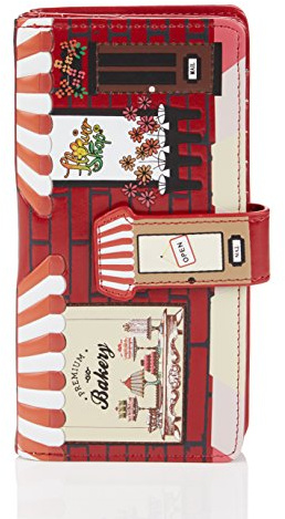 Shag Wear Junge-Damen Geldbörse, Large Purse: (Bäckerei Rot/Bakery)