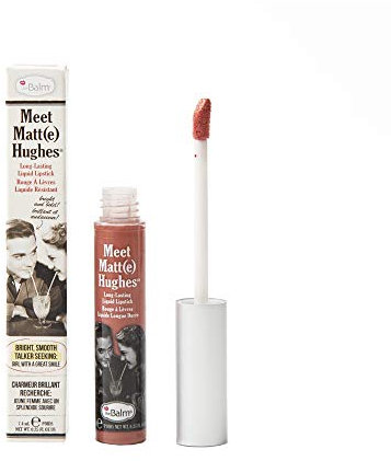 theBalm Meet Matte Hughes Liquid Lippenstift, Doting,1er Pack (1 x 7.4 ml)