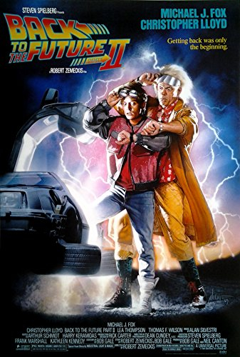 Close Up Zurück in die Zukunft II (1989 | US Filmplakat, Poster