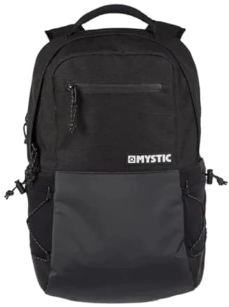 Mystic Watersports - Surf Kitesurf & Windsurf Transit Backpack Rucksack Bag Schwarz - Unisex - 3D Mesh gepolsterte Schulter