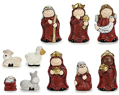 Krist+ Nativity Figure Set, Multicoloured, Standard