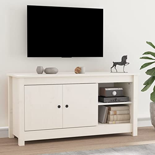 FIRBNUS Holz Kiefer Fernsehschrank 103x36,5x52 cm TV-Schrank