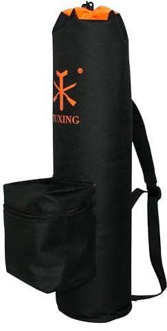 TUXING Pcp Serbatoio In Fibra di Carbonio, Paintball Air Tank & Cilindro Carrier Bag Pouch Zaino 3L/6.8L/9L, 3L - nero, Small, mimetico