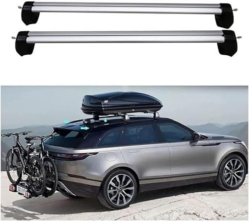 Dachgepäckträger Fahrradträger Für Land Rover Range Rover Velar 2017-2019, Dachträger Dachboxen Dach Gepäckablage Railing Track Zubehör
