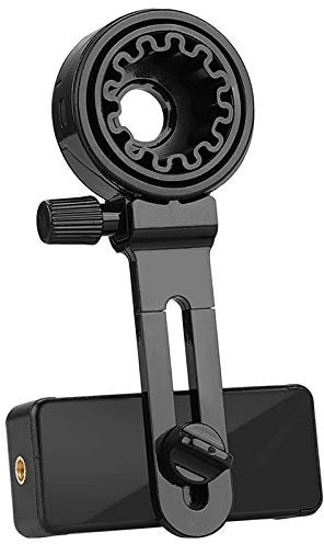Sxdluzi Montaje del Adaptador del TeléFono Celular del Telescopio, Telescopio Monocular Binocular Compatible Universal del Alcance de la LocalizacióN