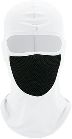 VOCUE Halstuch, Schlauch, Milchseide, Gesichts-Bandana, Stirnbänder, Radfahren, Motorradfahren, Gesichts-Kopfbedeckung, Kopfbedeckung, Weiß
