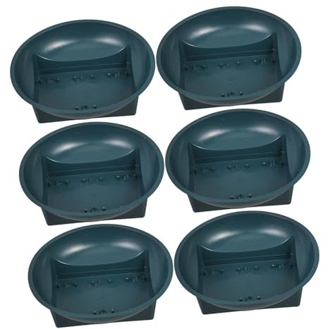 SUPVOX 6piezas Maceta Resistente para Flores Tumbas Decoración Cementerio Soporte Arreglos