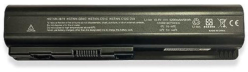 (10.8 V 5200 mAh) HSTNN-IB79 HSTNN-Q34C HSTNN-DB72 Laptop Batteries for HP COMPAQ Presario CQ41 CQ50 CQ60 CQ61 CQ71 G50 G60 G70 Pavilion DV4-1000 DV5-1000 DV6-1000 DV6-1000 DV6-1000 DV6-1000 DV6-1000