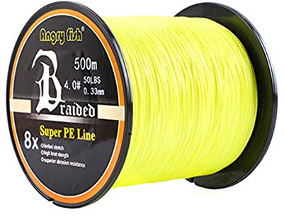 L PATTERN 8 Fach Geflochtene Angelschnur Stark Ziehen Angelschnur 500M/1000M PE Glatte Salzwasser Süßwasser Angelsehne für Barsch, Hecht, Zander Angeln